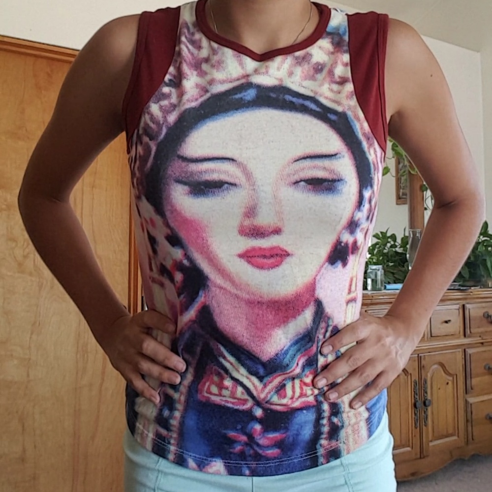 Cultural Collage Tank top